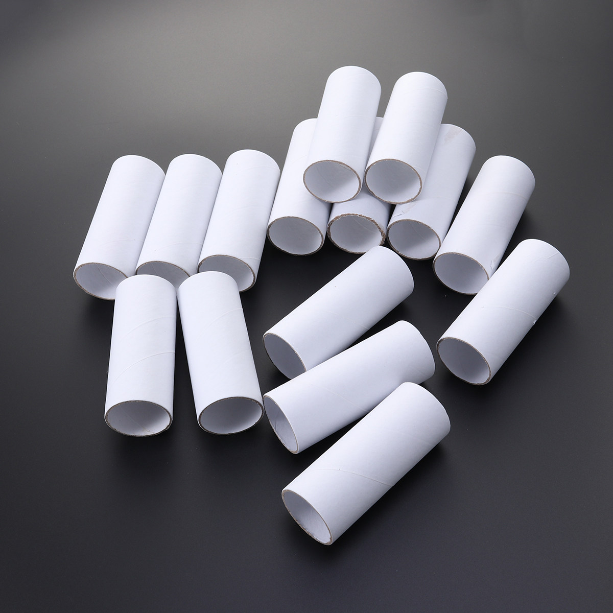 Art Craft Cardboard - 15 ชิ้น หลอดกระดาษคราฟท์รีไซเคิลได้ กระดาษแข็งม้วนสำหรับงานฝีมือ แข็งแรงทนทาน เหมาะสำหรับชั้นเรียนศิลปะในโรงเรียน
