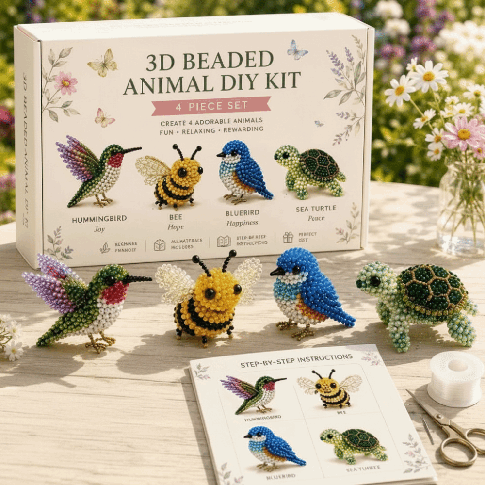 ชุดลูกปัดจิ๋ว 3 มิติ รูปสัตว์  - Art Craft Kit บทวิจารณ์และราคา