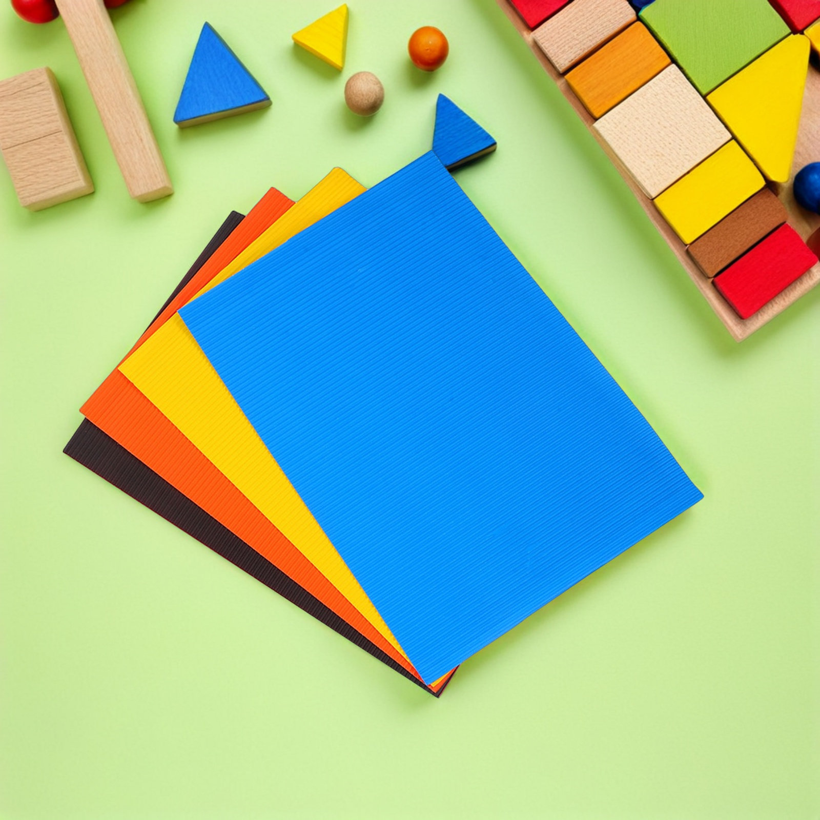 กระดาษลูกฟูกหลากสี หนา 40 แผ่น - Art Craft With Paper บทวิจารณ์และราคา