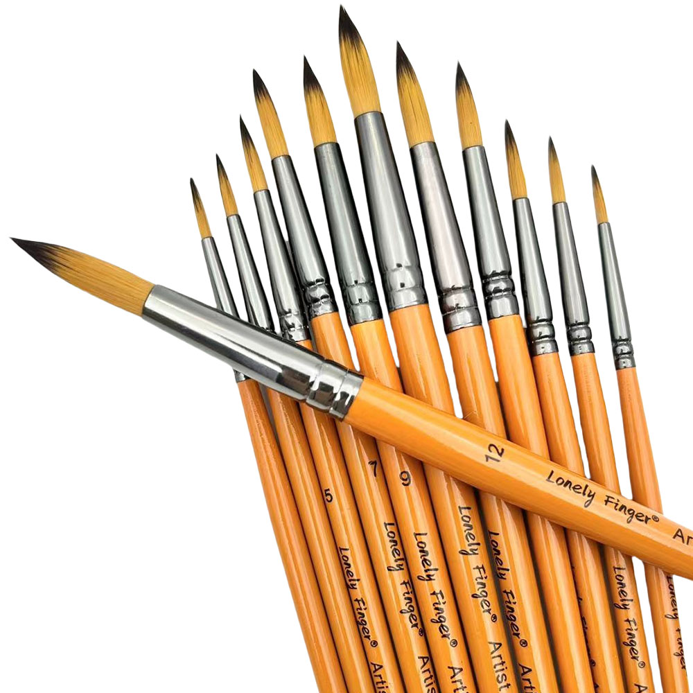ชุดพู่กันสีน้ำจิตรกรรมแปรงทาสี - Gouache Paint Set บทวิจารณ์และราคา