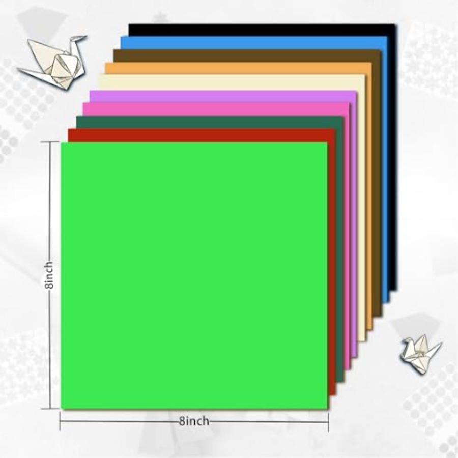 กระดาษพับโอริกามิ 20 สี ขนาด 8 - Art Craft With Paper บทวิจารณ์และราคา