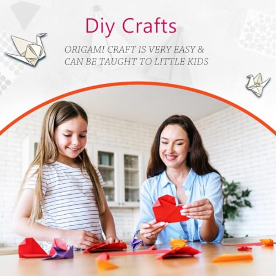 กระดาษพับโอริกามิ 20 สี ขนาด 8 - Art Craft With Paper บทวิจารณ์และราคา