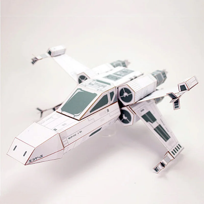 X-WING Fighter สีขาวกระดาษรุ่น - Art Craft Cardboard บทวิจารณ์และราคา